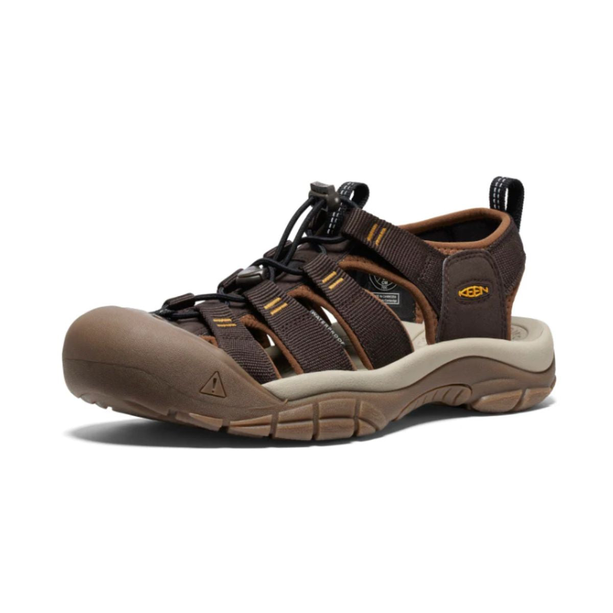 KEEN, Newport H2, Men's, Java/Golden Yellow