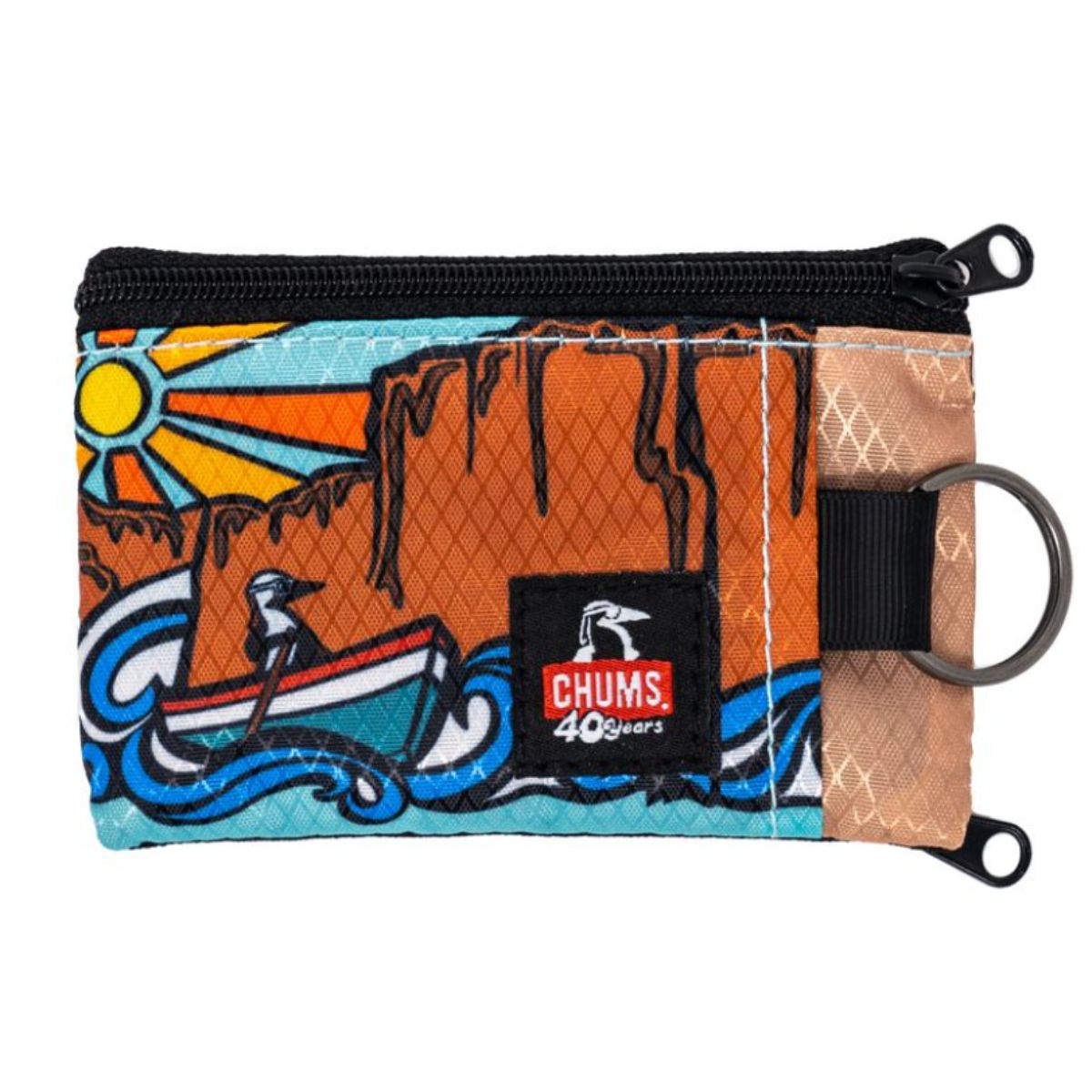 Chums, Surfshort Wallet, Unisex, 40th Anniversary River Waves