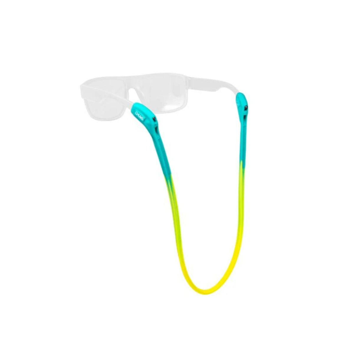 Chums, Switchback Eyewear Retainer, Unisex, Seafoam/Citrus Fade