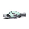 KEEN, Bali Slide Sandal, Women's, Lichen/Steel Grey