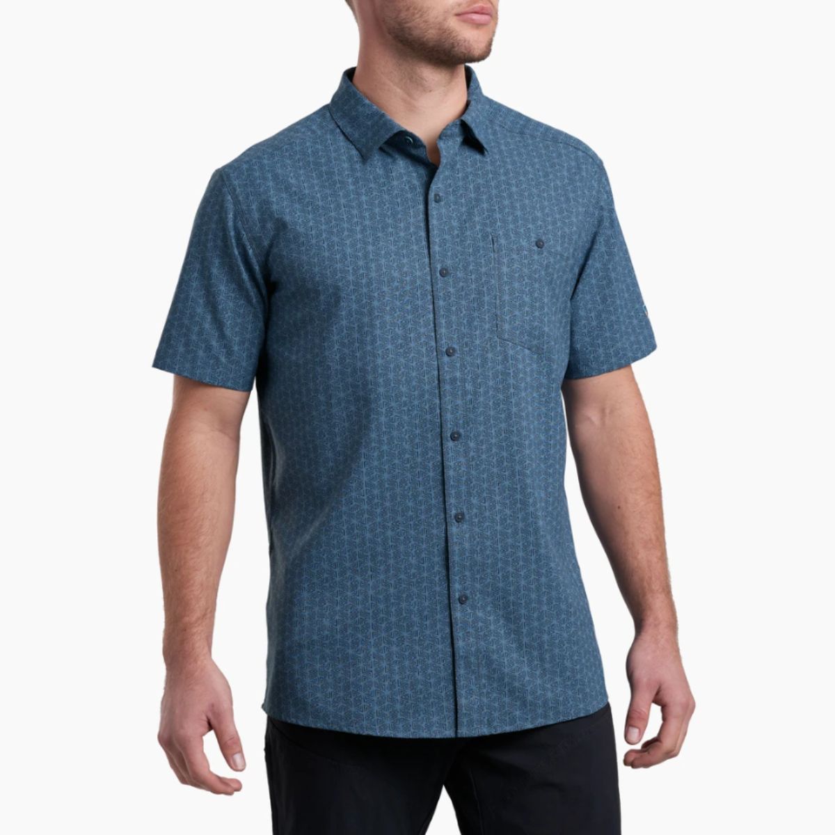 KÜHL, Persuadr Short Sleeve, Men's, Mystic Harbor