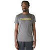 ChicknLegs, Logo Performance Tee, Men's, Heather Grey