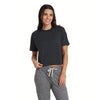 Vuori, Energy Tee, Women, Heather Black (HBK)