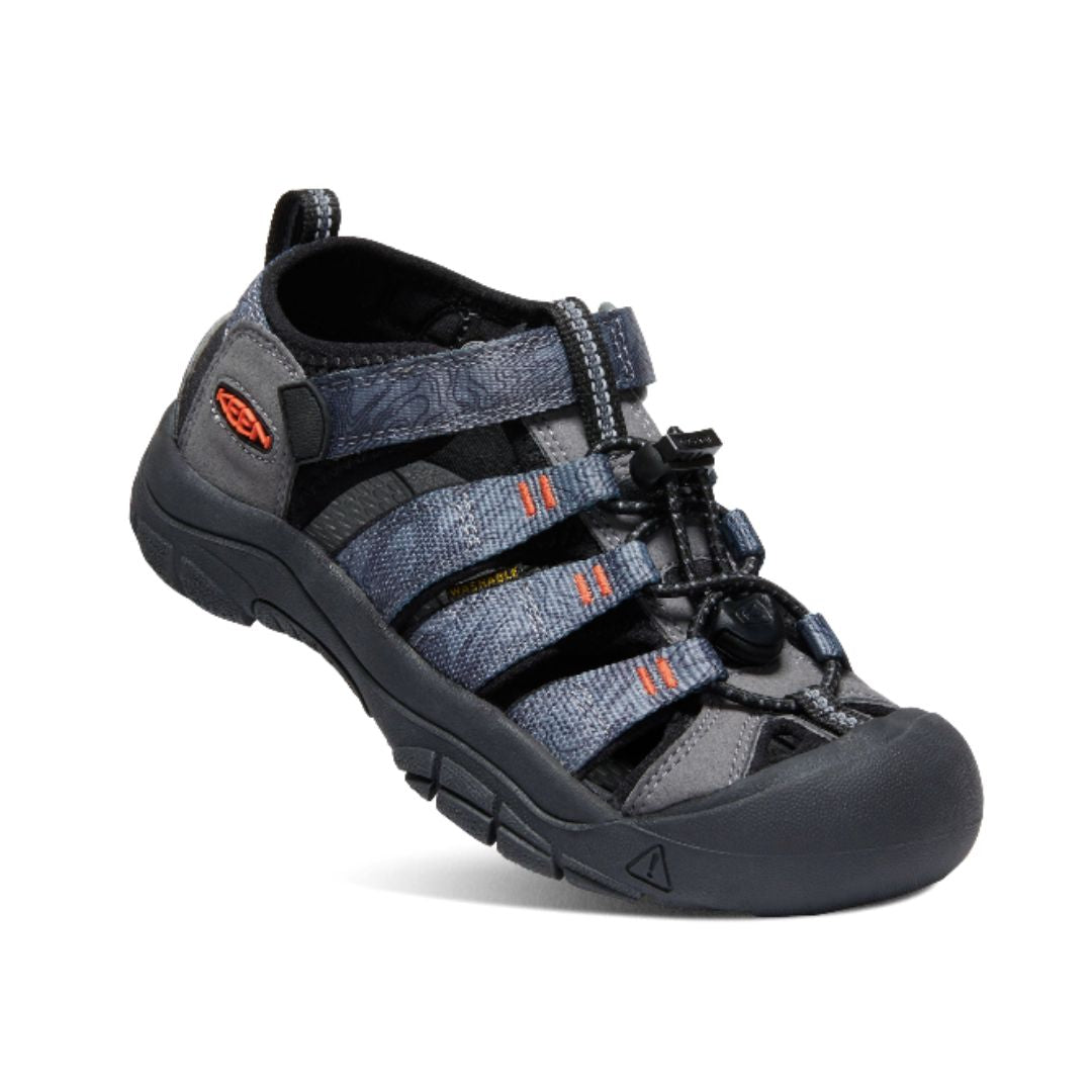 Keen, Newport H2, Kids, Steel Grey/Black