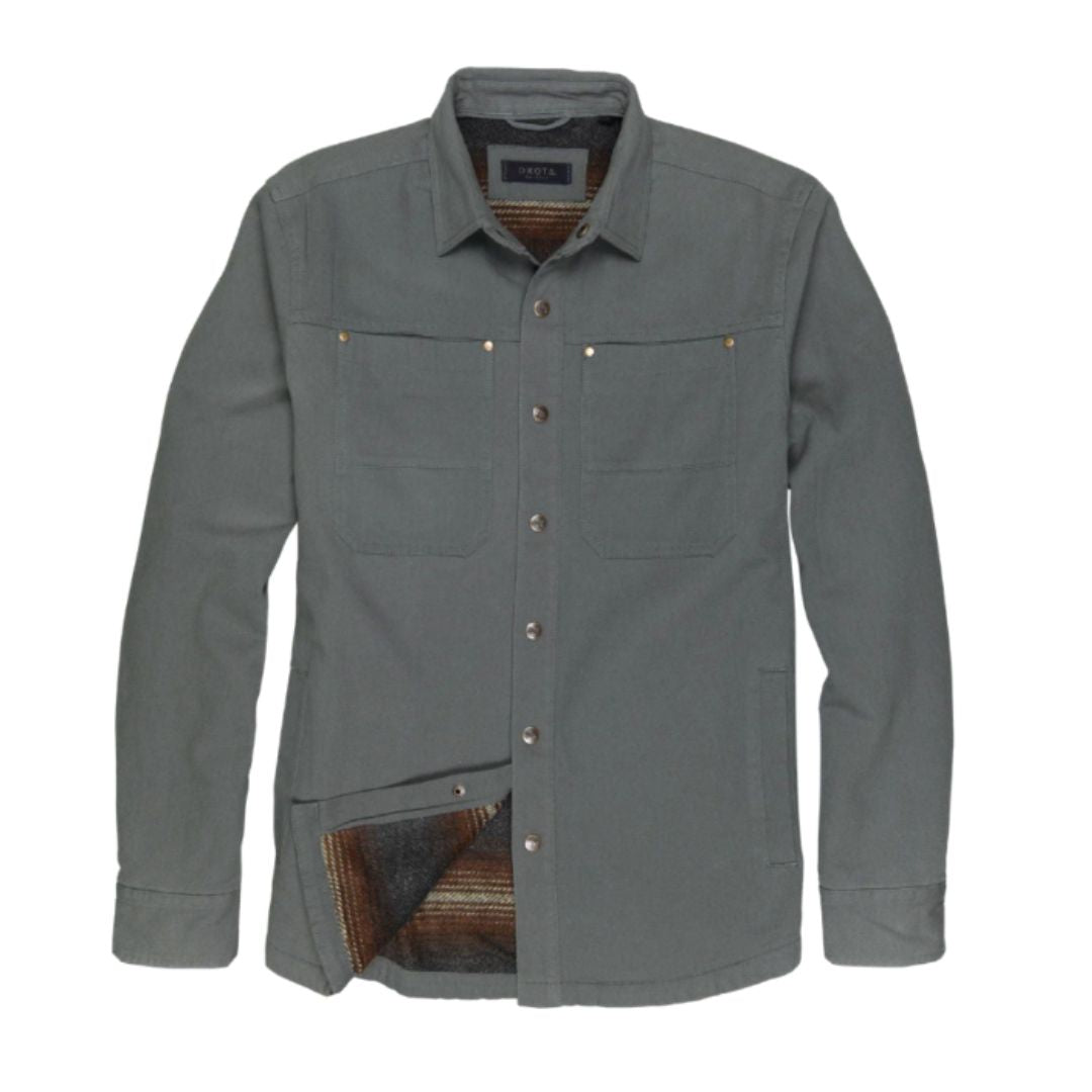 Dkota Grizzly, Elias Shirt Jacket, Men, Iron