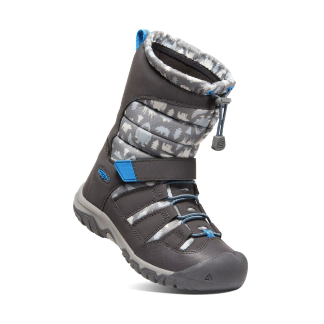 Keen, Winterport NEO Waterproof Boot, Kids, Steel Grey/Brilliant Blue