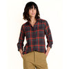Toad & Co, Re-Form Flannel Shirt, Women, Black