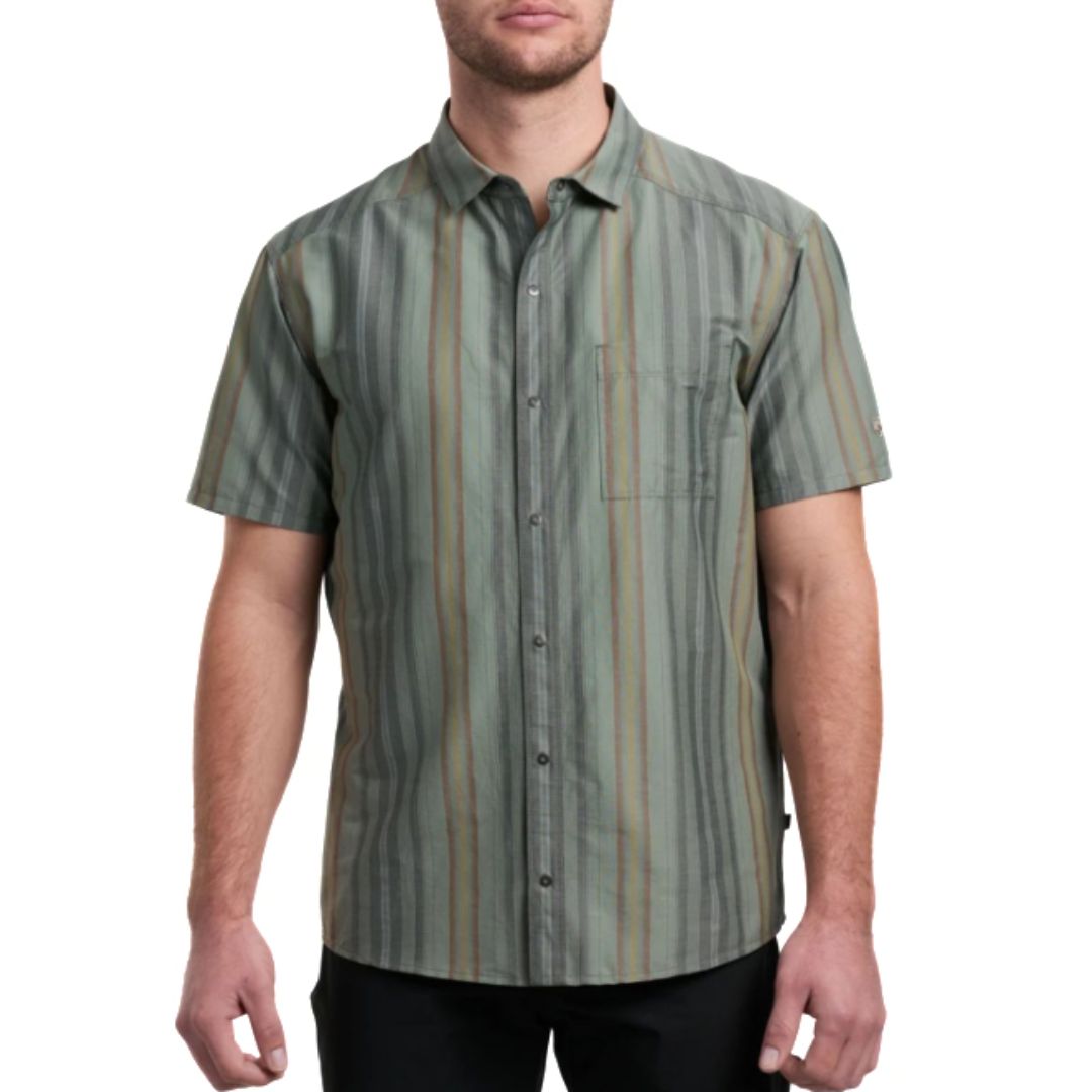 KUHL, Intriguer Short Sleeve, Men's, Dry Sage