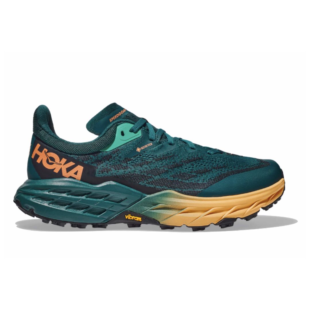 Hoka One One, Speedgoat 5 GTX, Women, Deep Teal / Black