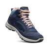 KEEN, Terradora Flex Mid Waterproof Boot, Women, Vintage Indigo/ Peachy Keen