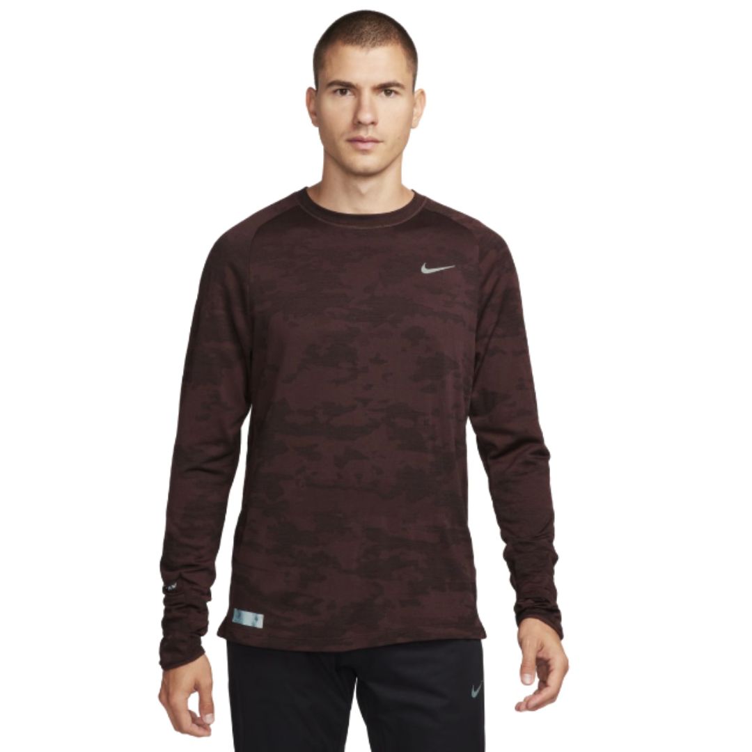 Nike, Therma-FIT ADV Running Division Long Sleeve Running Top, Men, Earth