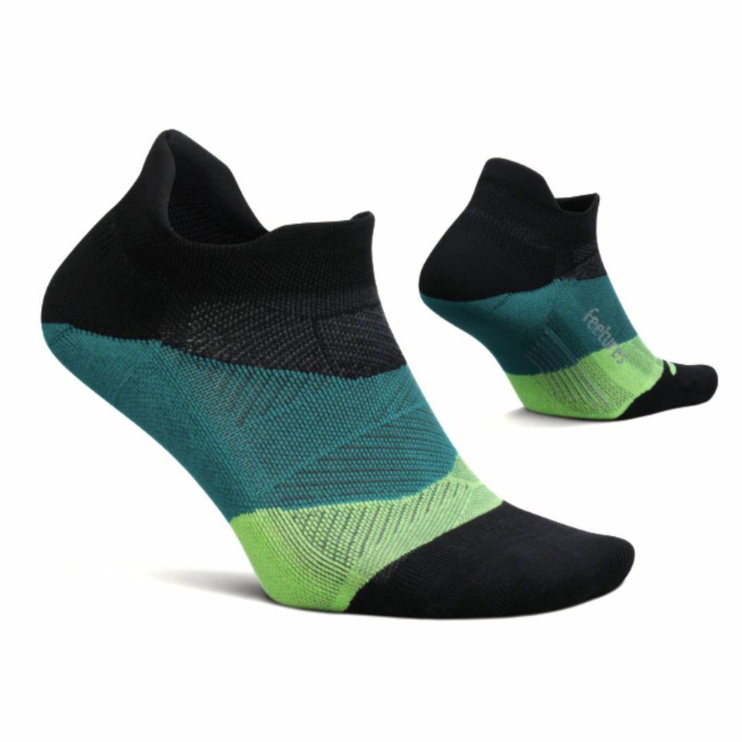 Feetures, Elite Ultra Light No Show Tab, Unisex, Bust Out Black