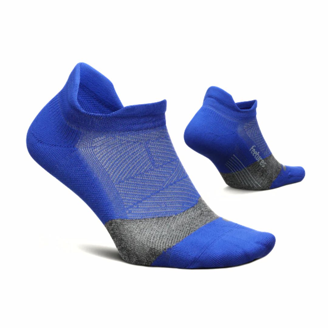 Feetures, Elite Light Cushion No Show Tab, Unisex, Boost Blue