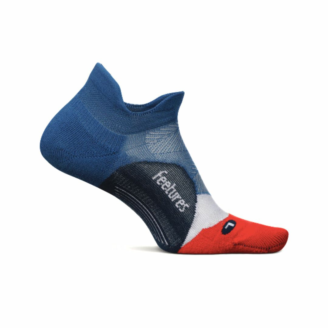 Feetures, Elite Light Cushion No Show Tab, Unisex, Atmospheric Blue