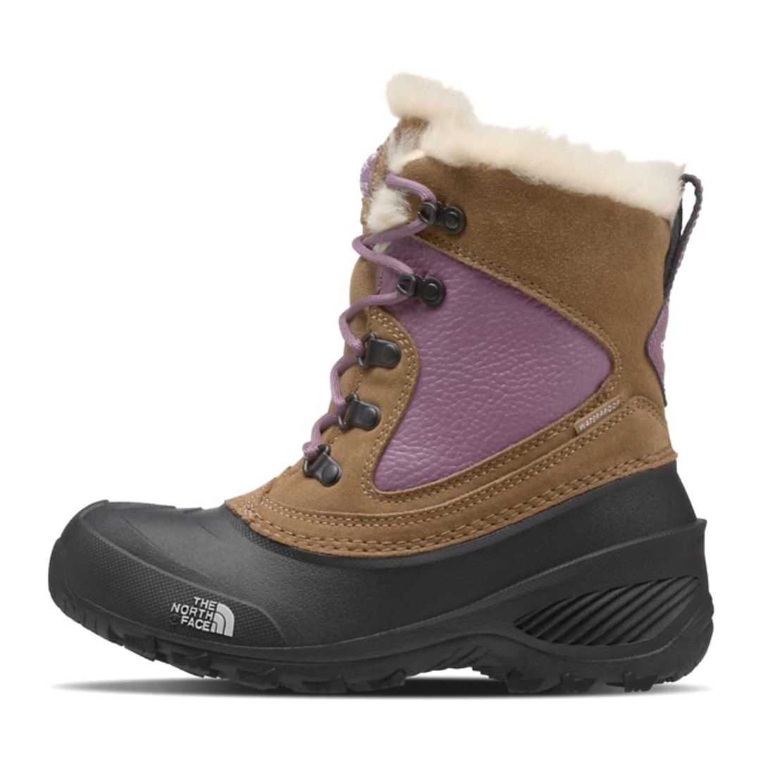 The North Face, Shellista Extreme, Kids, Pinecone Brown/ Pikes Purple
