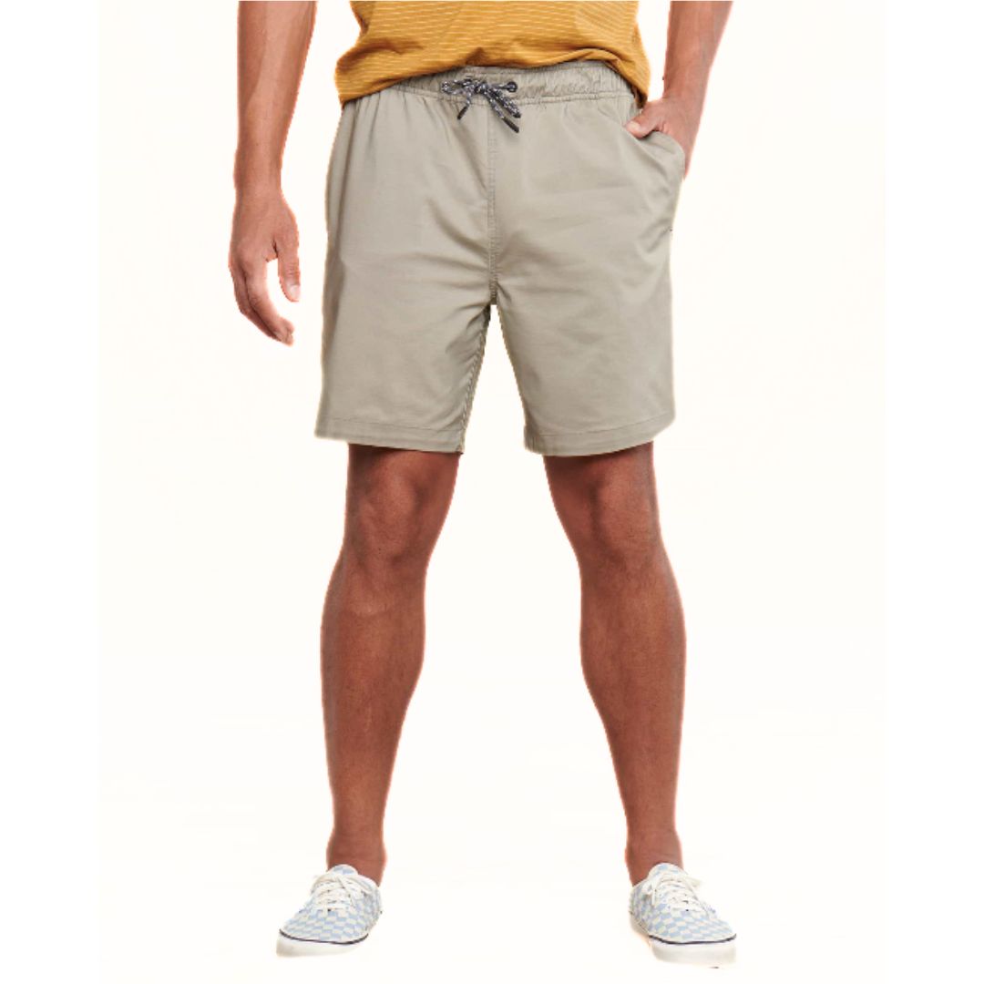 Toad & Co, Boundless Pull-On Short, Men, Dark Chino (813)