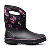 Bogs, Classic Mid Painterly Waterproof Slip On Snow Boots, Women, Black Multi