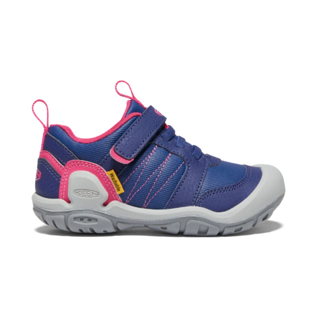 Keen, Knotch Peak Sneaker, Kids, Blue Depths/Pink Peacock