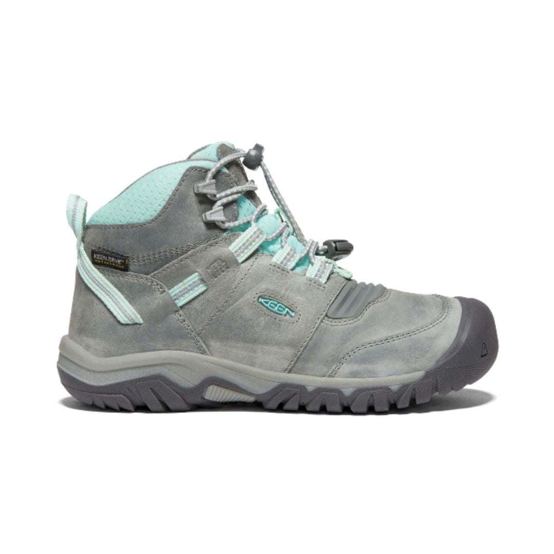 Keen, Ridge Flex Mid, Kids, Grey/Blue Tint