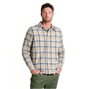 Toad & Co, Flannagan Long Sleeve Shirt, Heather Grey (111)