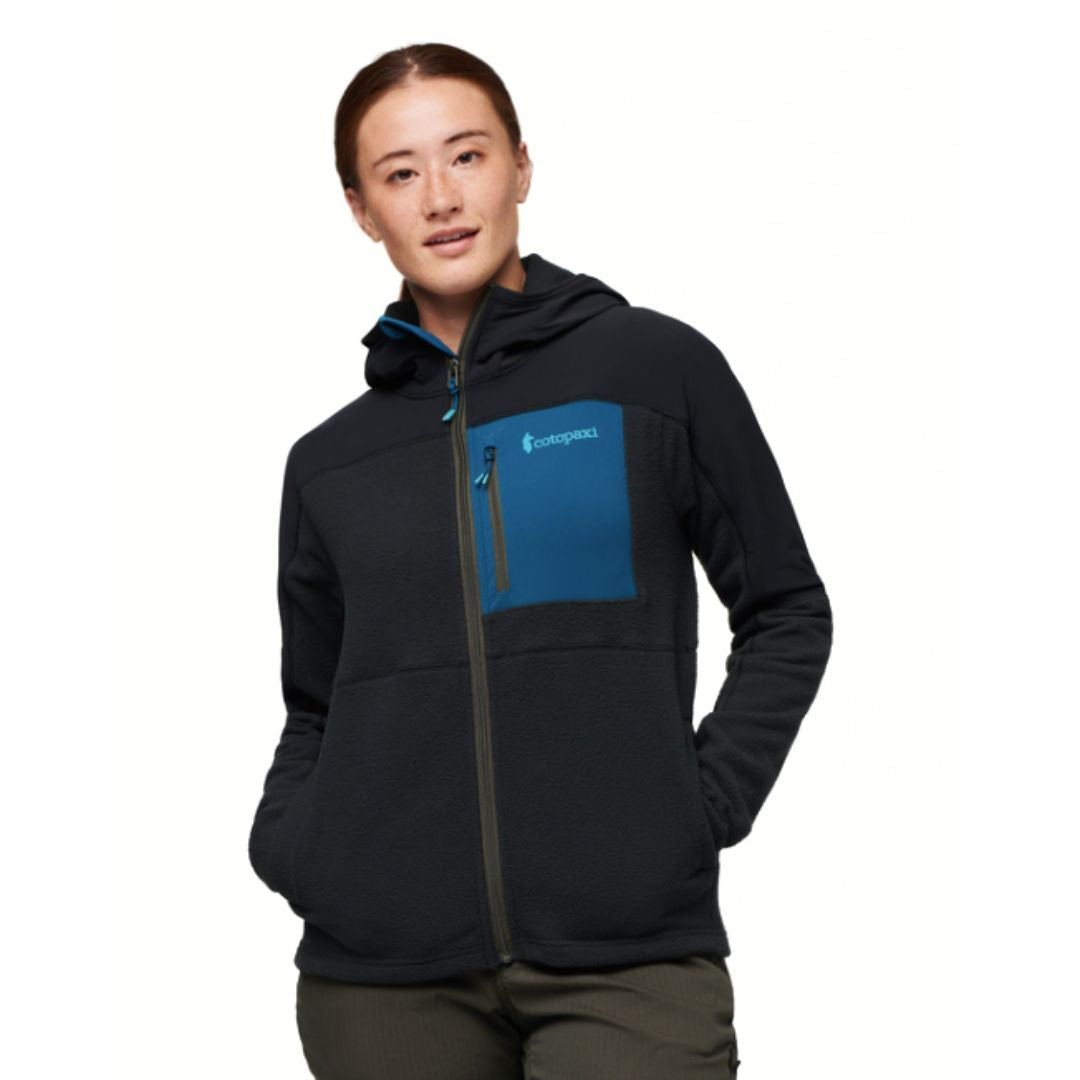 Abrazo Hooded Full Zip Fleece Jacket