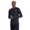 New Balance, Q Speed Intro Long Sleeve, Men, Black