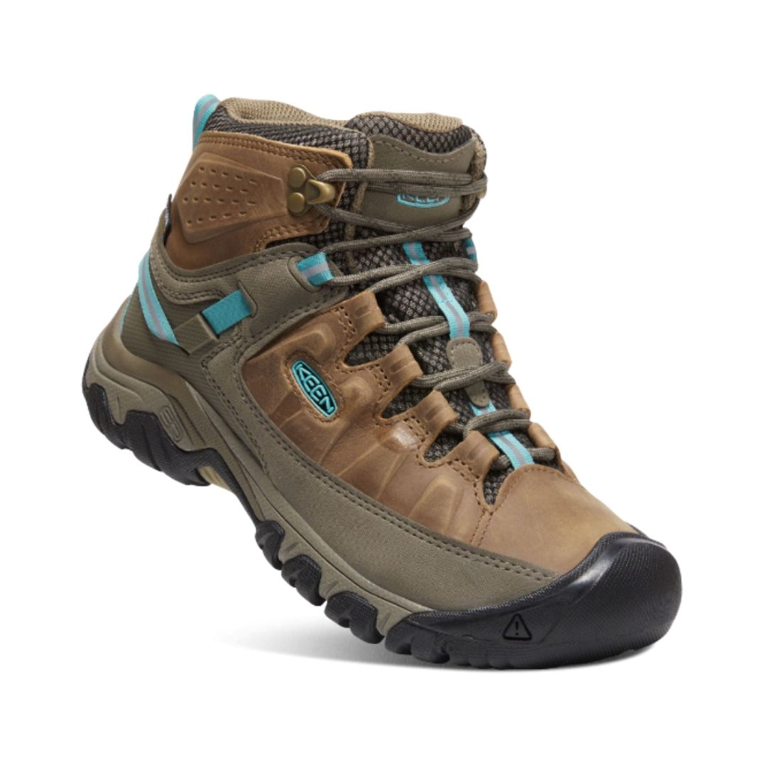 KEEN, Targhee III Waterproof Mid, Women, Toasted Coconut/Porcelain