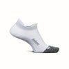 Feetures, Elite Light Cushion No Show Tab, Unisex. White