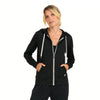 Vuori, Halo Performance Hoodie 2.0, Women,  Black Heather