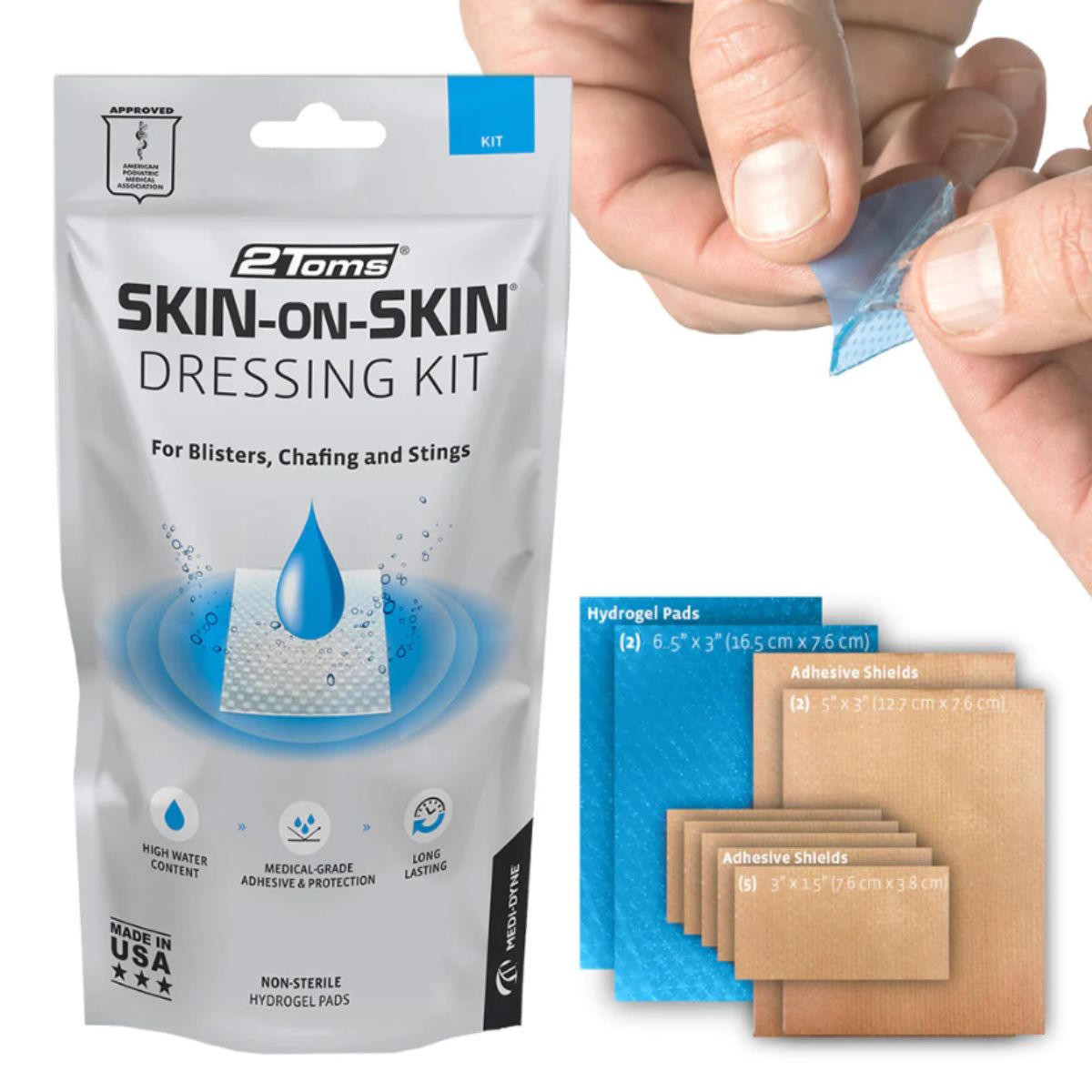 Skin-On-Skin® Dressing Kit For Blister Treatment