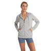 Vuori, Halo Performance Hoodie 2.0, Women, Pale Grey Heather