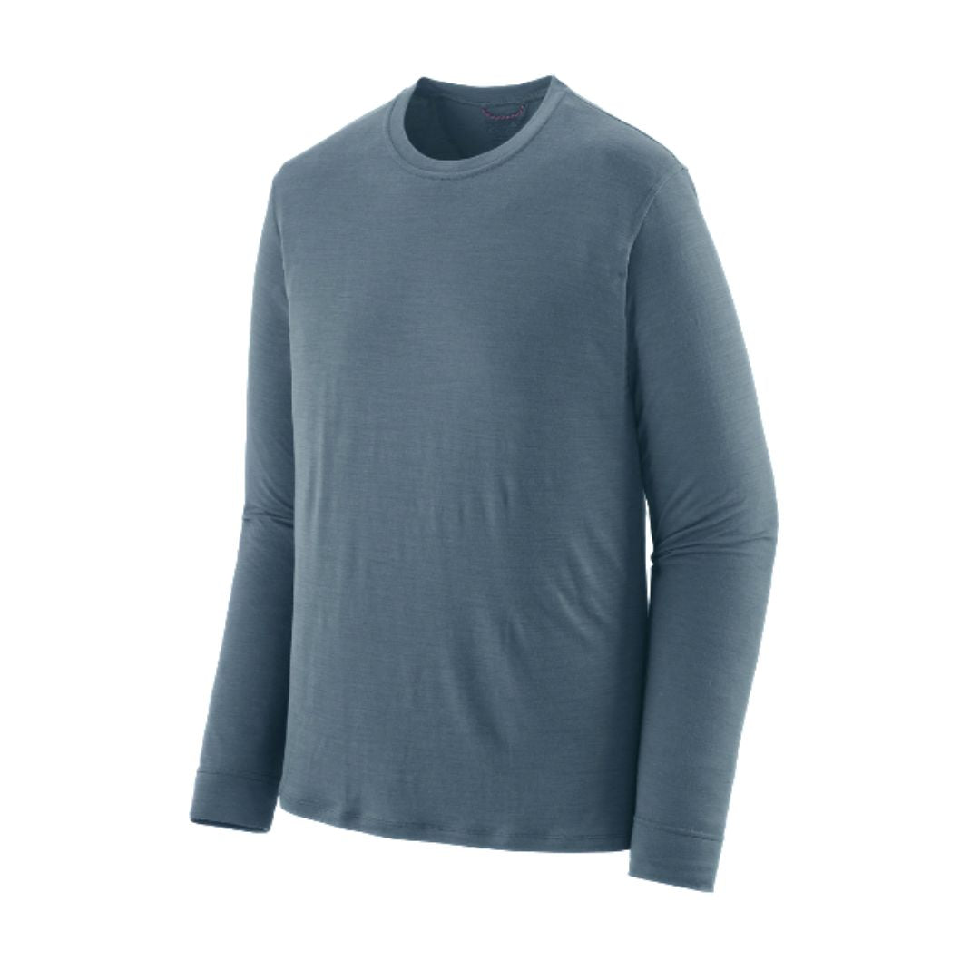 Patagonia, Long-Sleeved Capilene® Cool Merino Shirt, Men's, Utility Blue