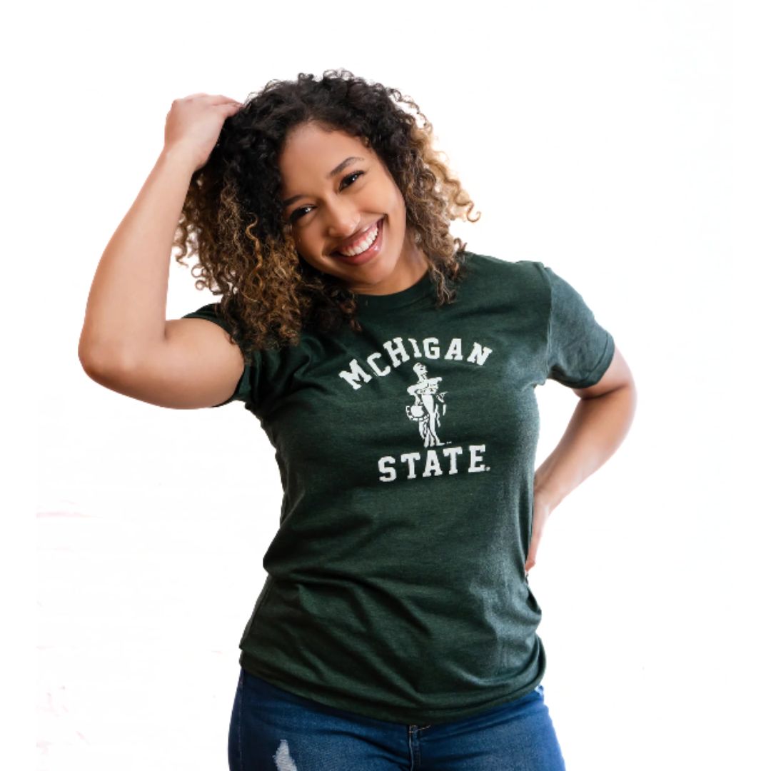 Sparty Statue Short Sleeve