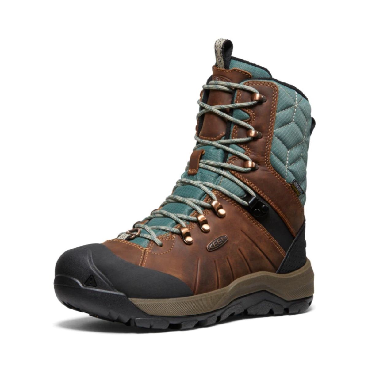 KEEN, Revel IV High Polar Boot, Women, Keen Maple/Dark Forest