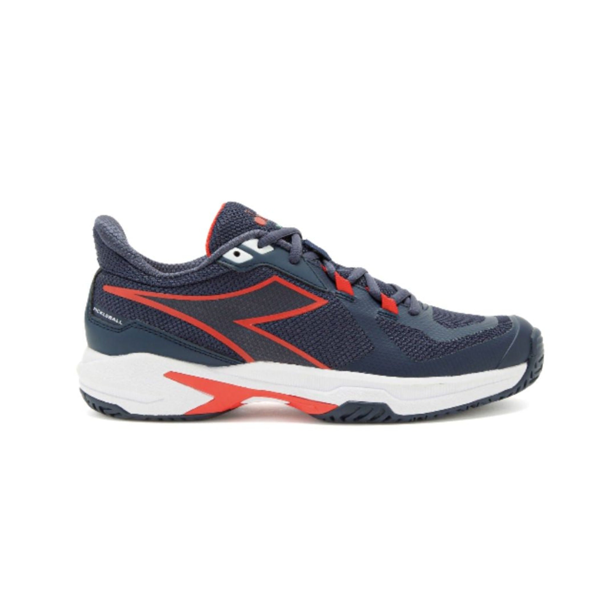 Diadora, Trofeo 2 AG Pickleball Shoe, Men, Blue Corsair/White/Fiery Red