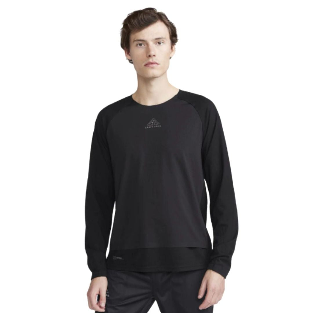 Adv Trail Wool Wind Long Sleeve Tee