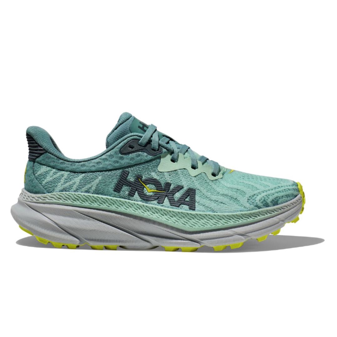 Hoka One One, Challenger 7 Wide, Women, Mist Green / Trellis 