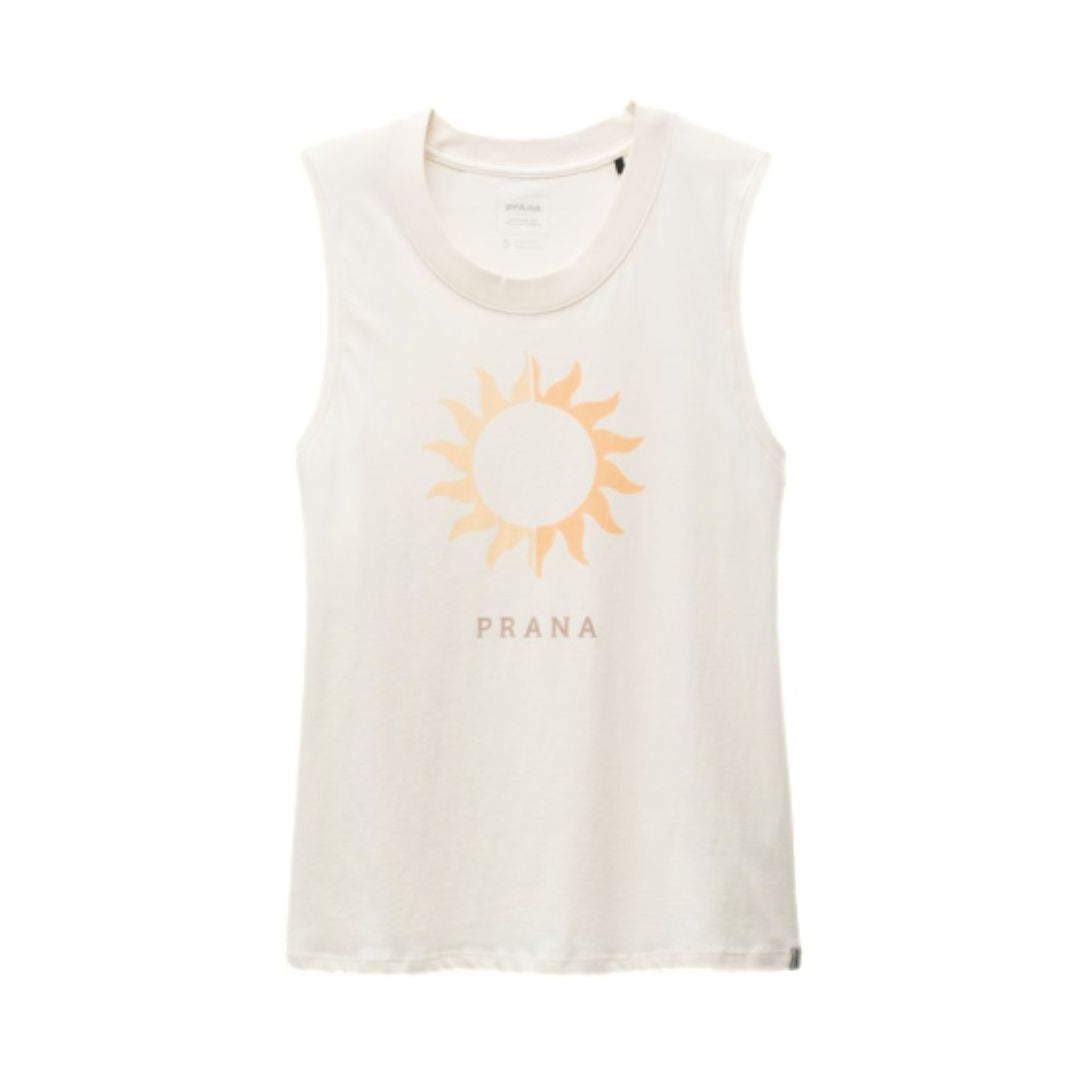 PrAna, Everyday Vintage-Washed Graphic Tank, Canvas Sun City