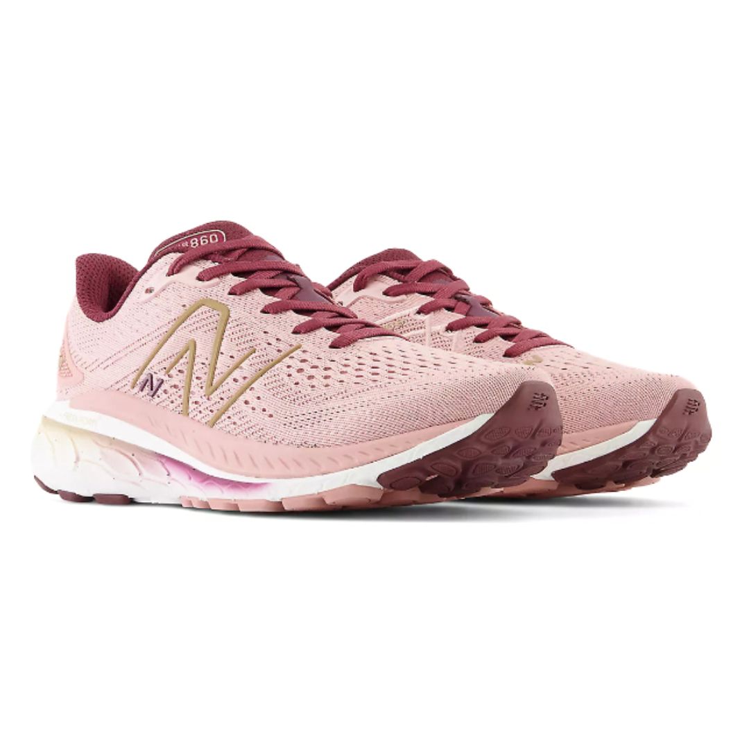 New Balance, Fresh Foam X 860v13 Wide, Women, Pink Moon NB Burgundy (R)