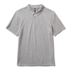 Vuori, Knit Twill Polo, Men, Heather Grey (HTG)