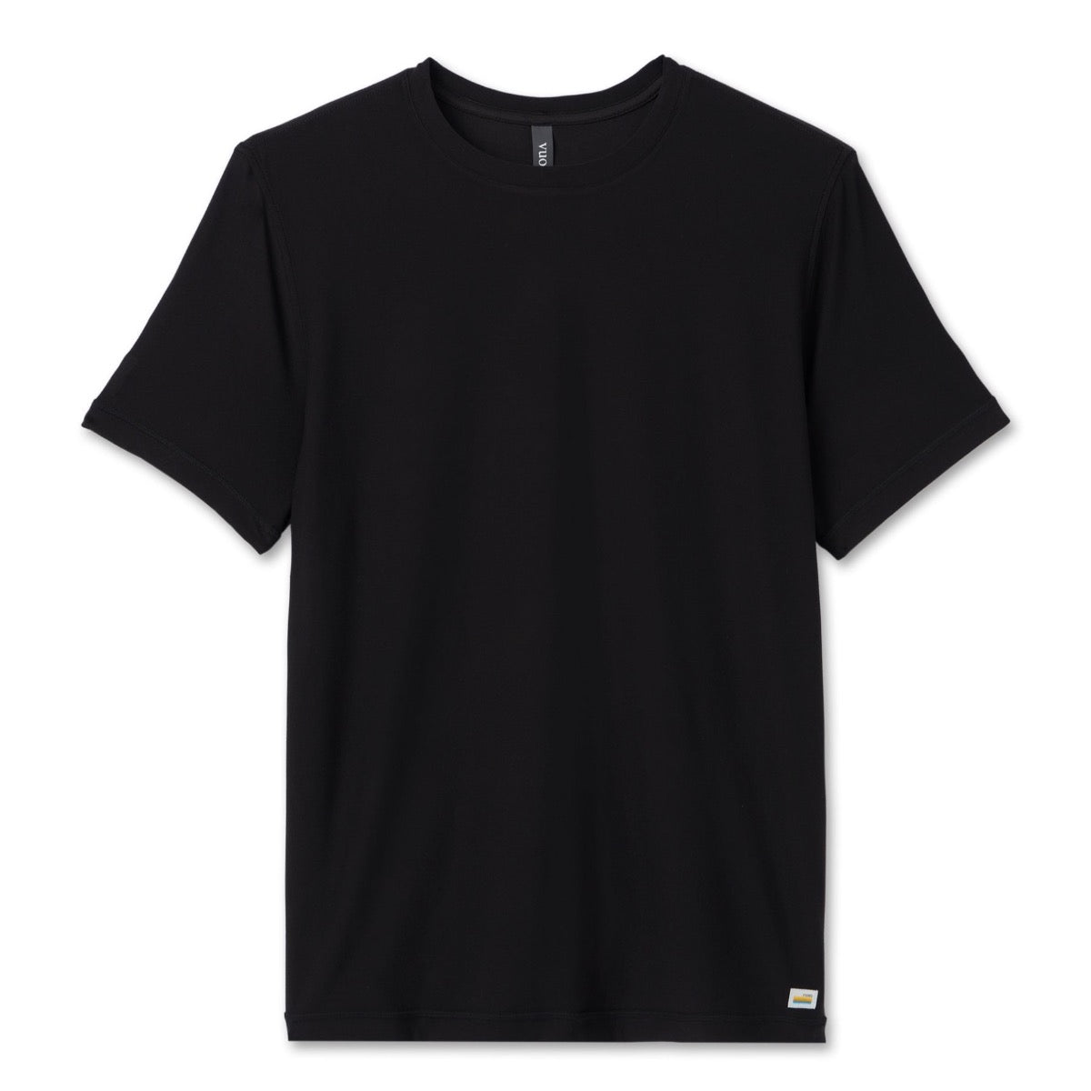 Vuori, Strato Tech Tee, Men, Black (BLK)