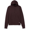 Vuori, Ponto Performance Half Zip Hoodie, Men, Mahogany Heather