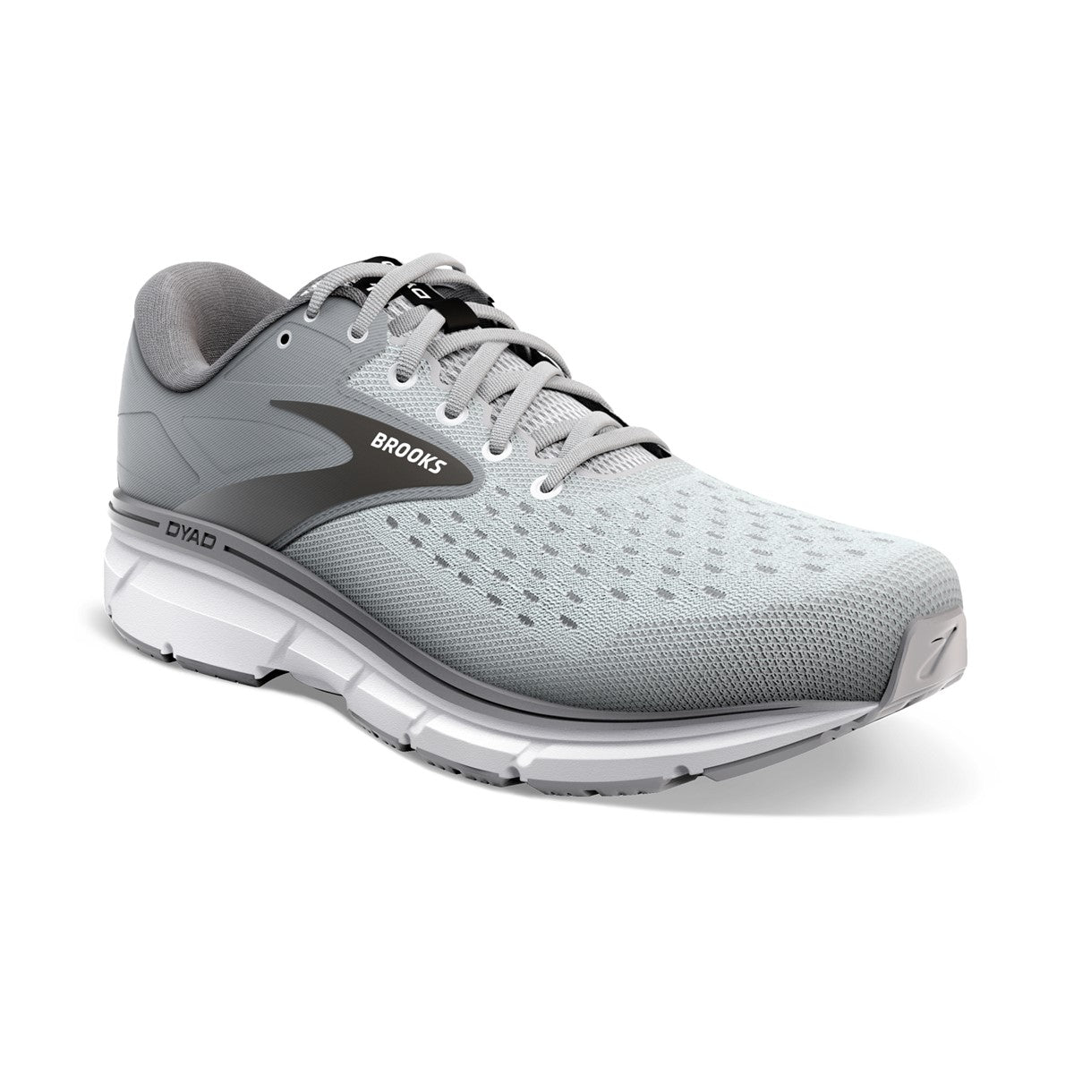 Brooks, Dyad 11, Men, Grey/Black/White