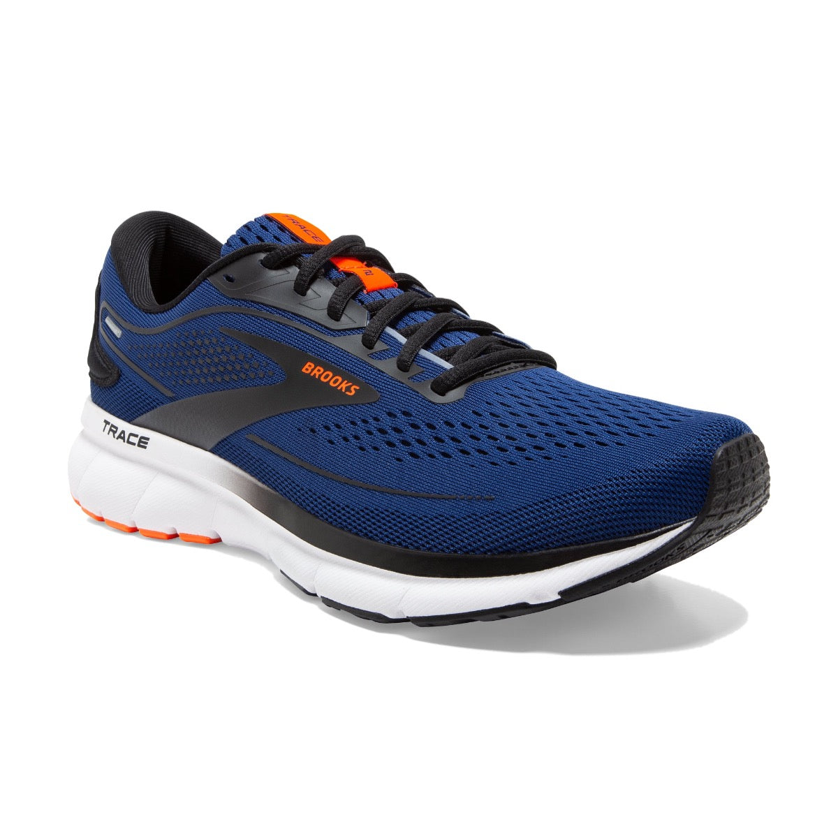 Brooks, Trace 2, Men, Blue Depths/Black/White