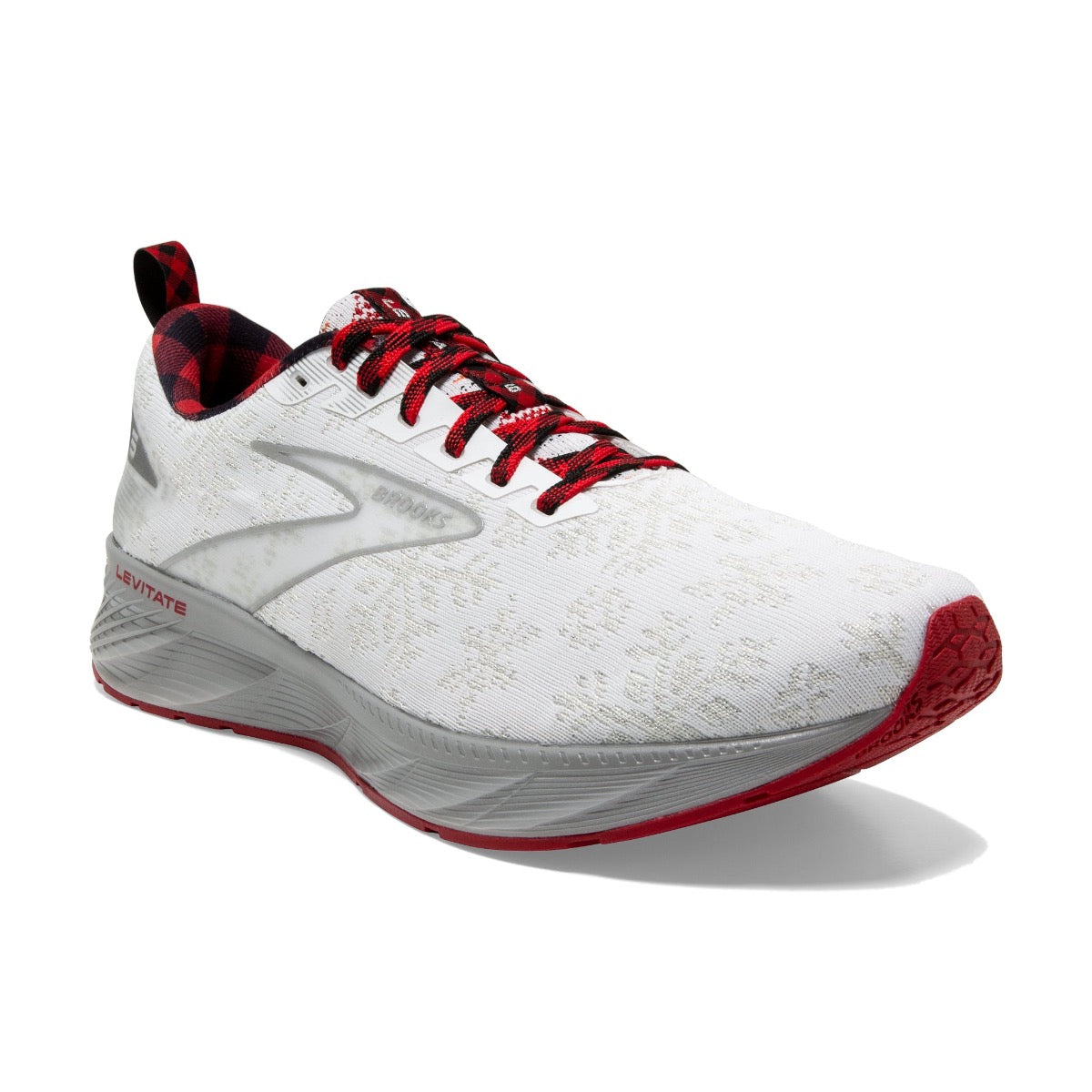 Brooks, Levitate 6, Men, White/Red/Silver