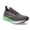 Brooks, Levitate StealthFit 6, Men, Blackened Pearl/Green/White