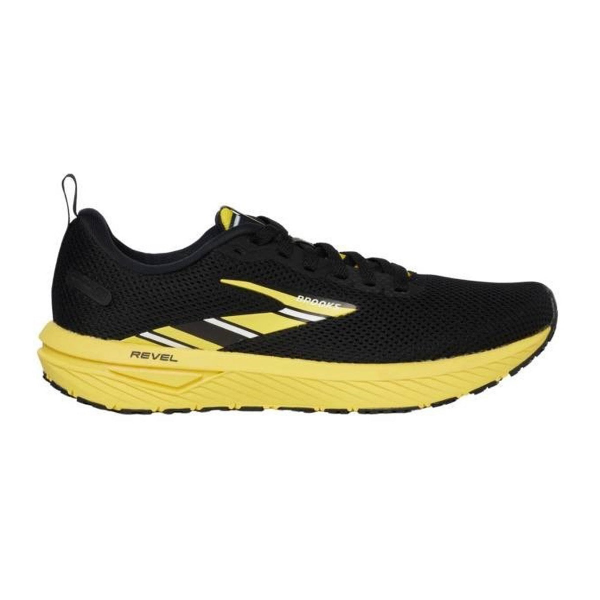 Brooks, Revel 6, Men, Black/Yellow/White (096)