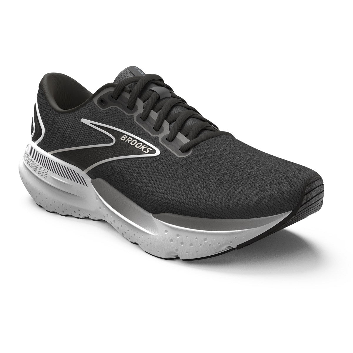 Brooks, Glycerin GTS 21, Men's, Black/Grey/White