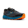 Brooks, Divide 5, Men's, Ebony/Mosaic Blue/Orange