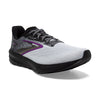 Brooks, Launch 10 Wide, Women's, Black/White/Violet